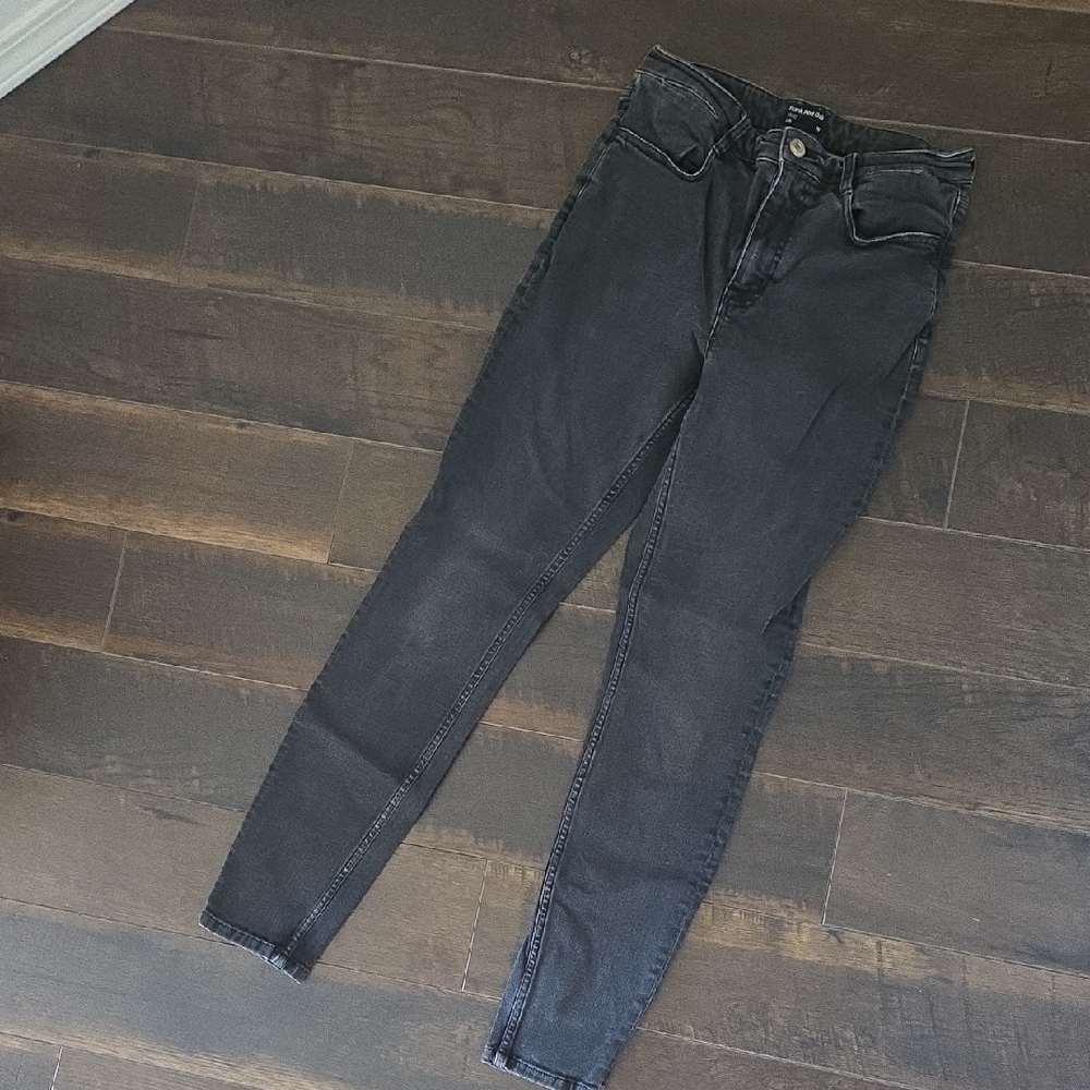 Frank And Oak Black Debbie Jeans
